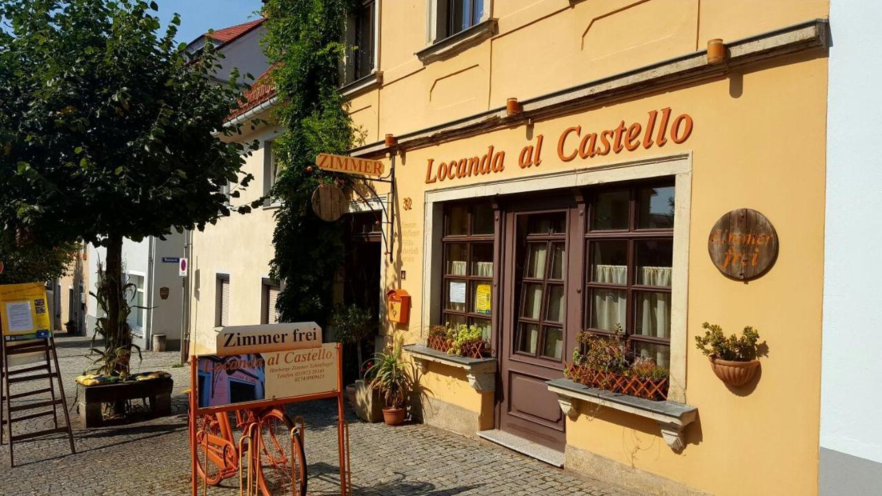 Gaestehaus Locanda Al Castello Stolpen Esterno foto