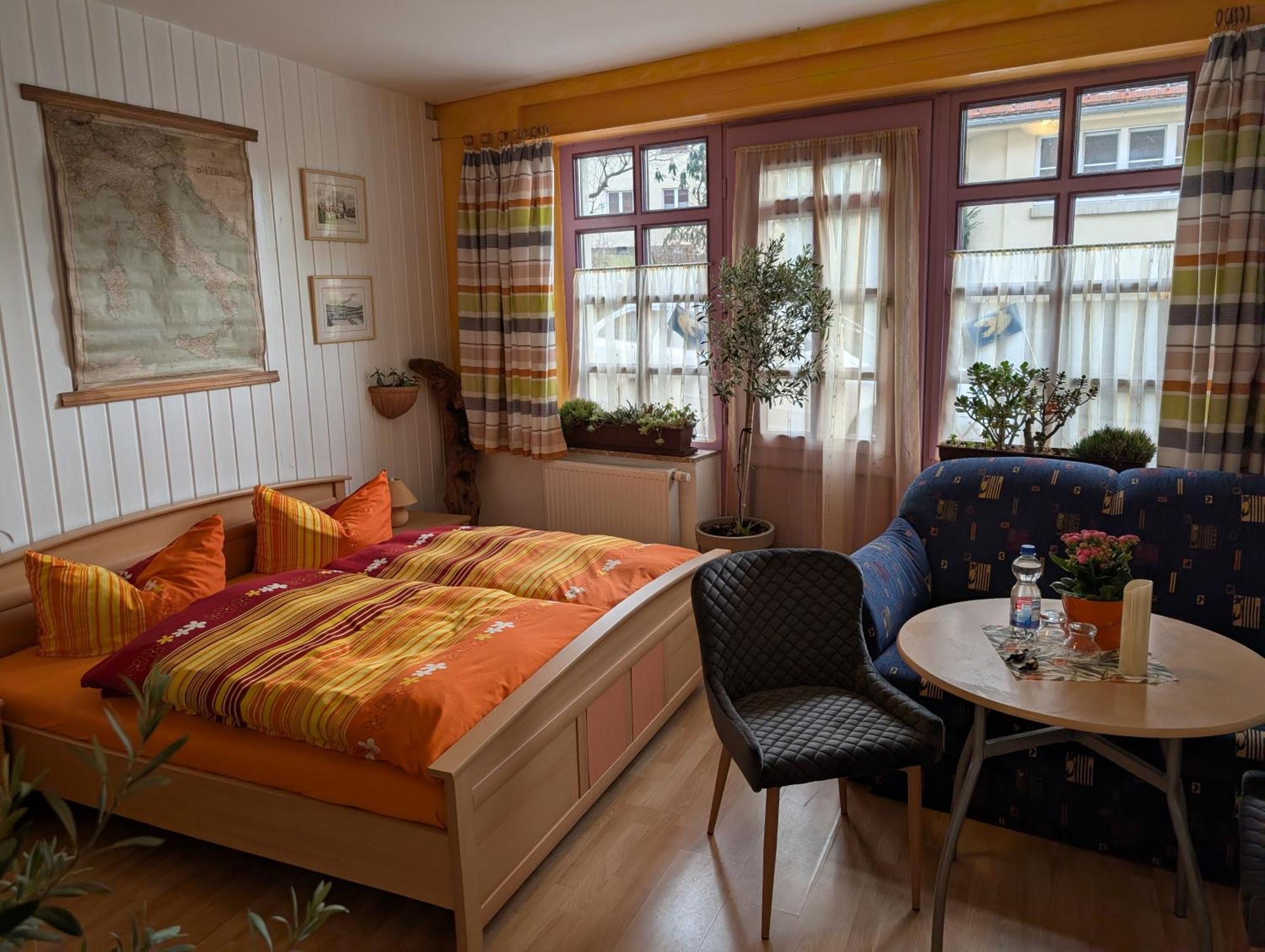 Gaestehaus Locanda Al Castello Stolpen Esterno foto